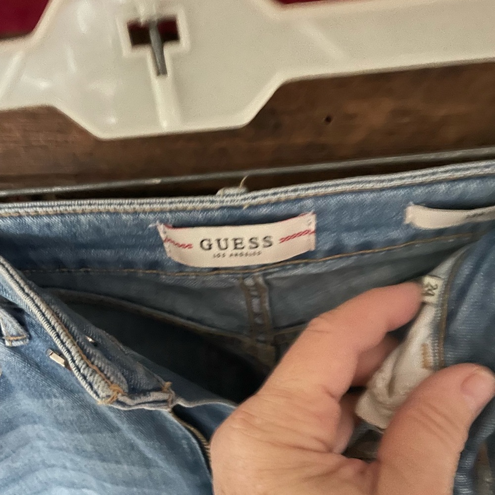 Guess Jeans, cuffed, boyfriend style, size 24